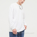 Spring Frayed Hole Loose Camiseta Men